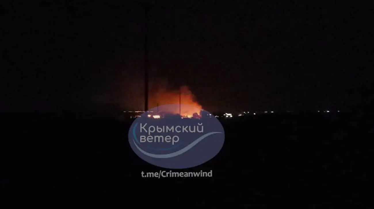 Large-scale drone attack on Crimea: explosions heard near military air bases – videos