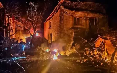 Consequences of massive attack on Kherson. PHOTOS