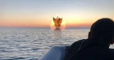На узбережжі Одещини виявили морську міну