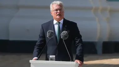 Lithuanian president says it is definitely not Ukraine who makes ceasefire deal impossible