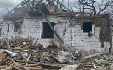 Russians attacked Nikopol and Synelnykove districts: one person was killed, another wounded, houses and an agricultural enterprise damaged. PHOTOS