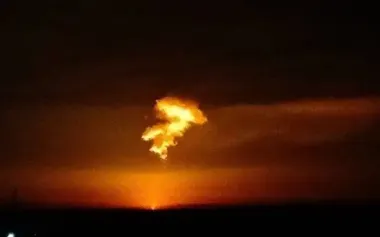 GTS "Sudzha" exploded in Kursk region, causing massive fire. VIDEO+PHOTOS