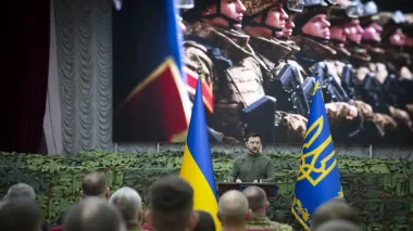 Zelenskyy congratulates National Guard servicemen on their professional holiday, awards them