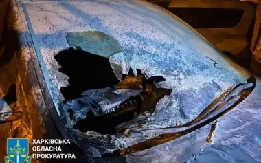 Prosecutor’s office arrests student who set fire to Ukrainian soldier’s car in Kharkiv. PHOTO