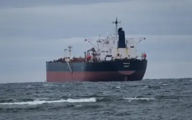 Tanker of Russian "shadow fleet" Kiwala detained by Estonian Navy. PHOTOS