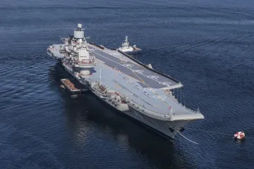 "Clown show and a bucket of bolts." The US ridiculed Russia's aircraft carrier fleet