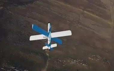 Destruction of Russian Lancet kamikaze drone on approach to target. VIDEO
