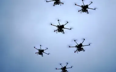 Occupiers attack volunteer vehicles with FPV drones in Kharkiv region