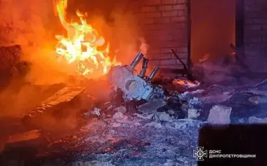 Enemy attacked Dnipro and region with "Shaheds": farm and houses were damaged. PHOTOS