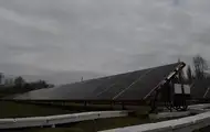 У Чорнобильській зоні відкрили сонячну електростанцію