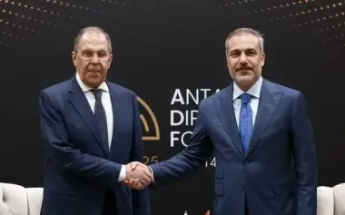 Turkish and Russian Foreign Ministers Fidan and Lavrov talk about ceasefire in Ukraine - media