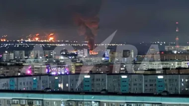 Explosion causes fire at combined heat and power plant in Russia's Orenburg, local media report – photos, videos