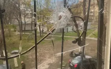 Enemy shells Nikopol district: 5-storey building damaged, damage to enterprise. PHOTO