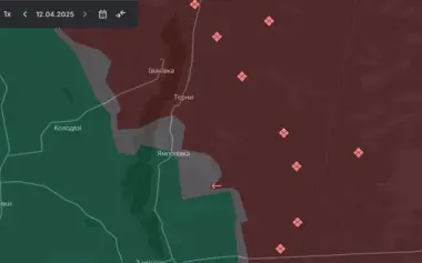 Russian army advances in Kursk region, near Yampolivka and Valentynivka in Donetsk region - DeepState. MAP