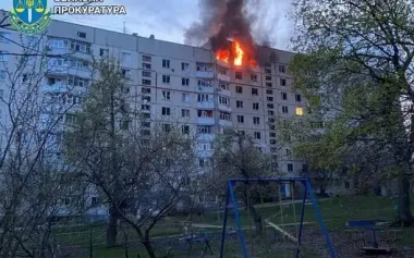 Occupants attacked Kupiansk twice: four people injured, three more may be under rubble. PHOTOS