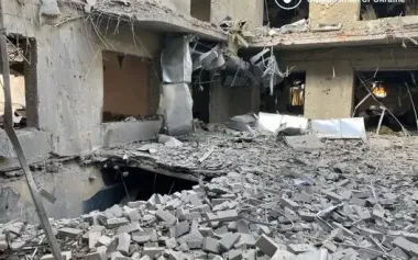 Russian strike on Sumy: buildings of Sumy University, regional Human Rights Protection Centre and houses destroyed. PHOTO