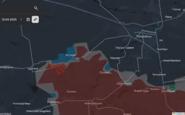 Enemy advanced in Udachne and three other settlements in Donetsk region - DeepState. MAP