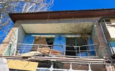 Russians attacked Nikopol district more than 20 times with kamikaze drones, - RMA. PHOTO