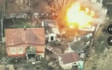 National Guard forces eliminated enemy platoon, enemy cannon, and hideout. VIDEO
