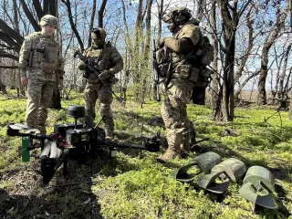 Ukrainian soldiers liberated Dniproenergy in Donetsk region