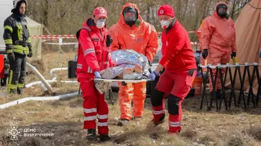 Ukrainian Red Cross participates in regional command and staff exercises