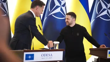 NATO general secretary and Zelenskyy visit Odesa