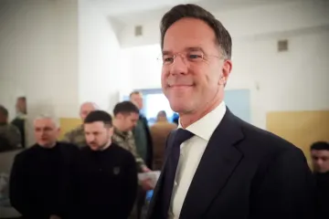 NATO Secretary General Rutte arrives in Ukraine