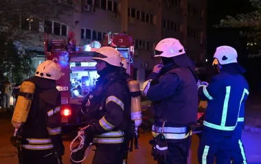 В Одессе после атаки российских дронов загорелся дом после атаки российских дронов