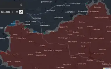 Defence forces regain positions near Vidrodzhennia and Dniproenerhia - DeepState. MAP