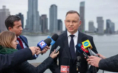 Дуда жестко ответил России после угроз Нарышкина
