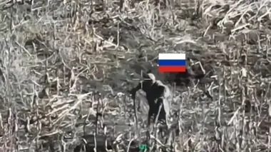Ukraine's Spartan brigade drone footage shows wounded Russian troops sent into assaults on crutches