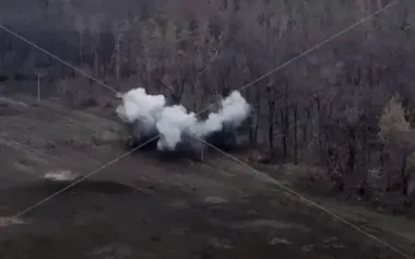 Soldiers of 45th SAB destroyed 9 enemy cannons and 5 mortars. VIDEO