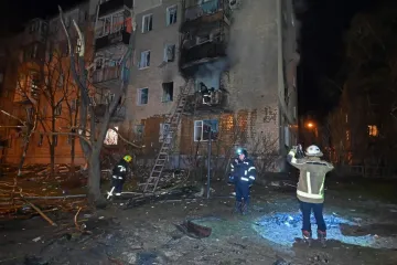 Ukraine-Russia war latest: Russian missile kills one and injures 57 while Kyiv signs outline of Trump minerals deal