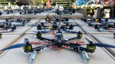 Poroshenko sends another batch of drones, equipment to front