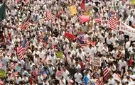 В США возобновились протесты против Трампа
