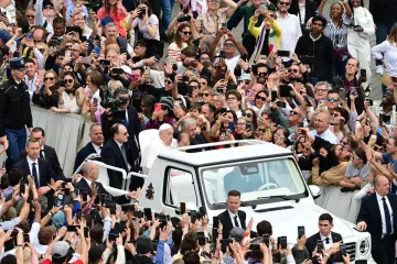 In pictures: How Easter is being celebrated around world from services in church ruins to horseback processions