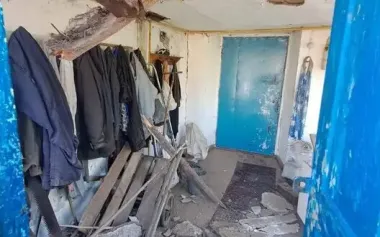 "Shaheds" attacked Poltava region in morning: house was damaged. PHOTO