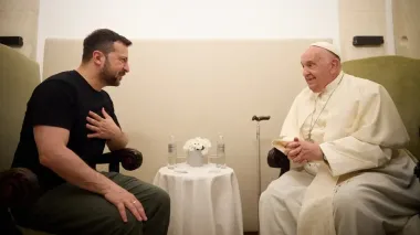 Zelenskyy expresses condolences on death of Pope Francis