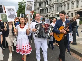 Впервые с начала полномасштабного вторжения: в Вашингтоне пройдет шествие "бессмертного полка"