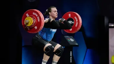 Українка Манєвська виграла велику медаль Євро-2025 з важкої атлетики