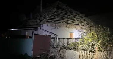 Российские войска ночью атаковали Никопольщину дронами-камикадзе