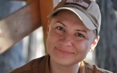 Volunteer and servicewoman Anastasiia Yefimova died at front. PHOTO