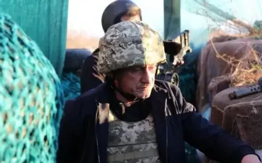 Sean Penn visits Ukraine again and meets with 3rd SOF Regiment. VIDEO