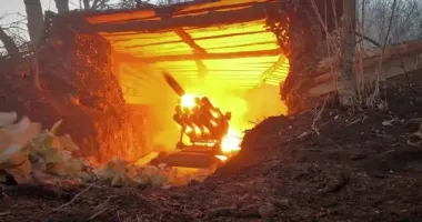 Українські прикордонники показали, як б’ють по окупантах на Донеччині