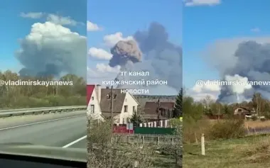 Russian Ministry of Defence says that fire at 51st GRAU arsenal was caused by "violations of security requirements"