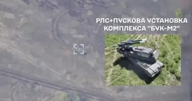 Українські бійці уразили дві установки російського комплексу "Бук-М2"