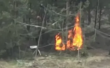 Border guards destroy Russian radar used by enemy to shell Chernihiv region. VIDEO