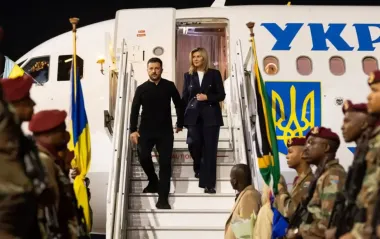 Зеленський та перша леді прибули до ПАР