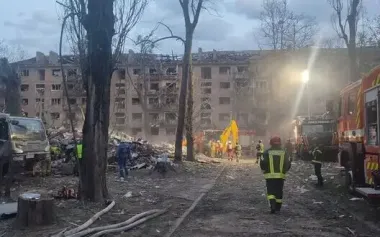 Massive attack on Kyiv: up to 10 people are likely to remain under rubble - Klymenko