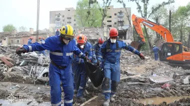 Death toll from Russian strike on Kyiv rises to 12